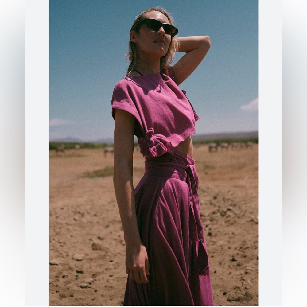 Free People Sundown Skirt Set Size Medium